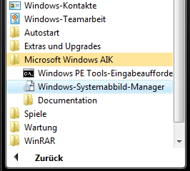 SIM im Vista Startmenü SIM im Vista Startmenü