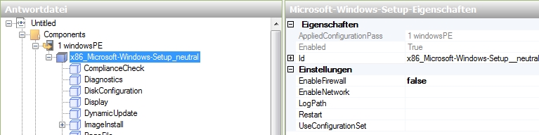 Firewall deaktiviert Firewall deaktiviert